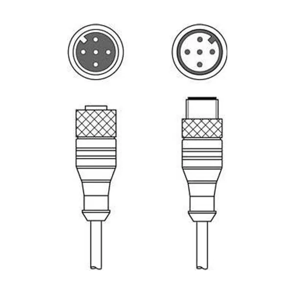 KDS U-M12-5A-M12-5A-P1-000-24X Adaptör