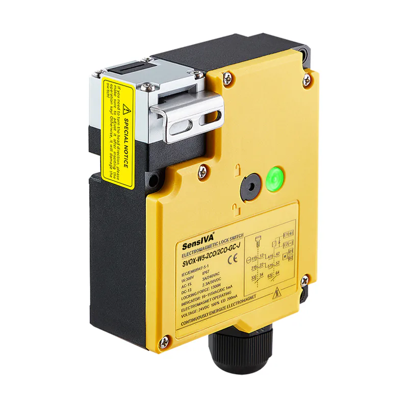 SVOX-W5-2CO/2CO-GC-J Solenoid Kilitli Güvenlik Switch'i